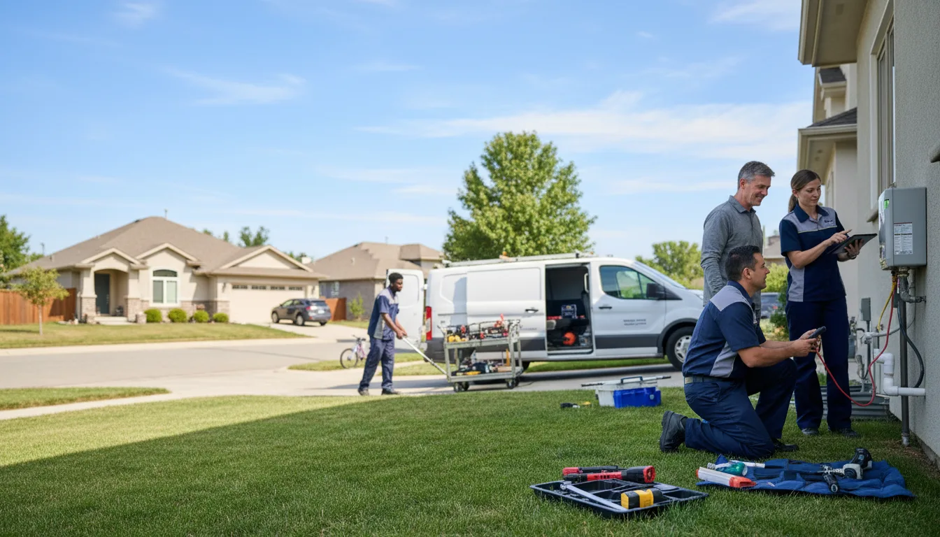 Tankless water heater service in Pennington, TX